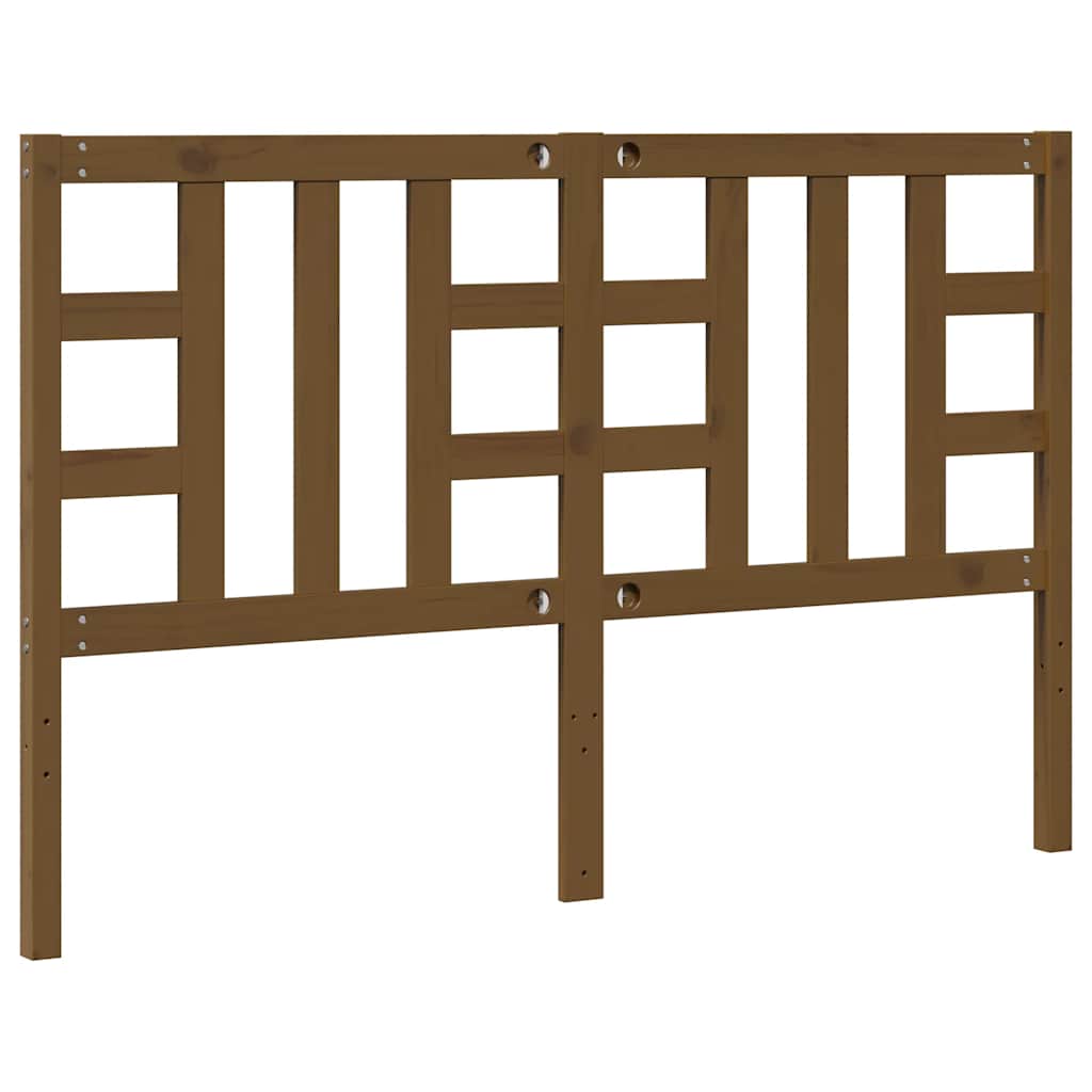 Testiera per Letto Miele 166x4x100 cm in Legno Massello di Pino cod mxl 31808