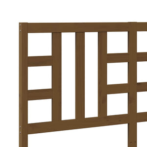 Testiera per Letto Ambra 166x4x100 cm in Legno Massello di Pino 817853