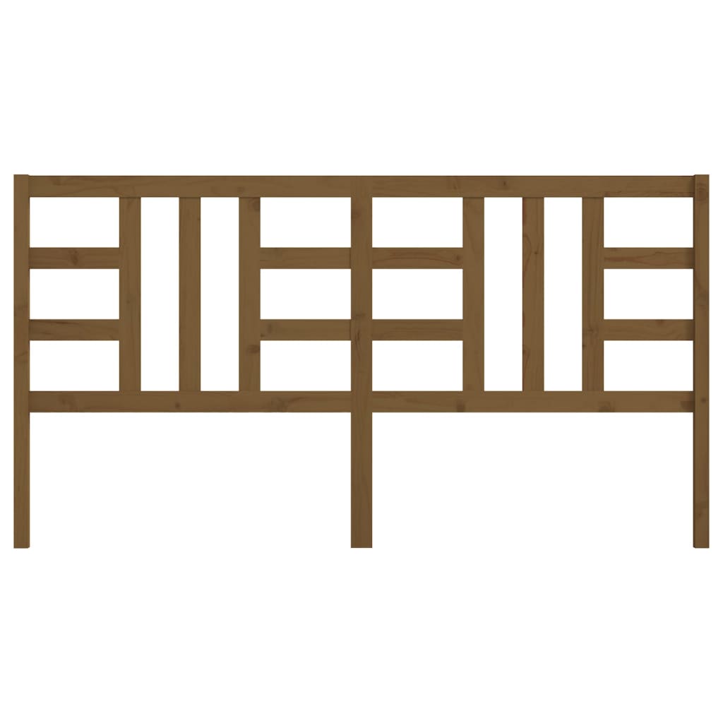 Testiera per Letto Miele 206x4x100 cm in Legno Massello di Pino cod mxl 31840