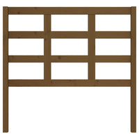 Testiera per Letto Marrone Miele 105,5x4x100cm in Pino Massello cod mxl 31852