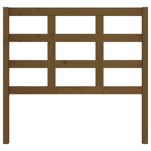 Testiera per Letto Marrone Miele 105,5x4x100cm in Pino Massello cod mxl 31852