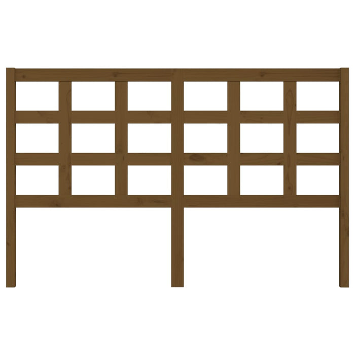 Testiera per Letto-Testata-Testiera Decorativa Ambra 156x4x100 cm in Legno Massello di Pino 179562