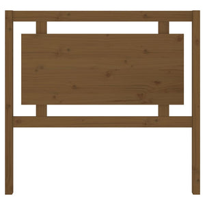 Testiera per Letto ambra 105,5x4x100 cm Legno Massello di Pino 817928