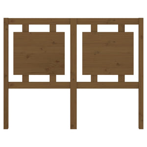 Testiera per Letto ambra 125,5x4x100 cm Legno Massello di Pino 817933