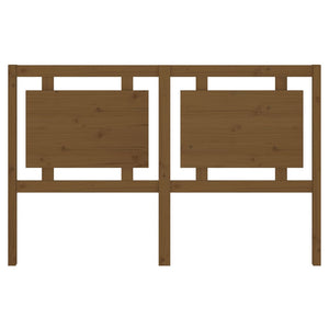 Testiera per Letto ambra 155,5x4x100 cm Legno Massello di Pino 817948