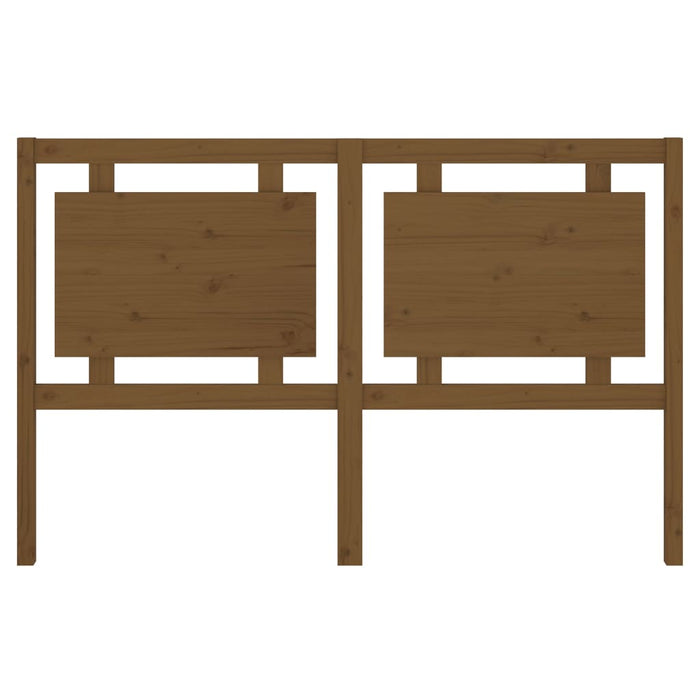 Testiera per Letto ambra 155,5x4x100 cm Legno Massello di Pino 817948