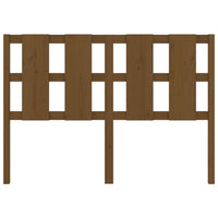 Testiera per Letto ambra 140,5x4x100 cm Legno Massello di Pino 817988