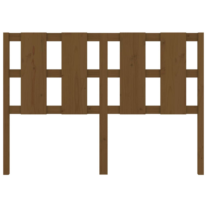 Testiera per Letto ambra 140,5x4x100 cm Legno Massello di Pino 817988