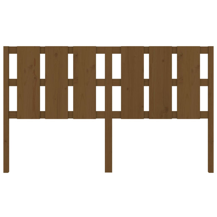 Testiera per Letto ambra 165,5x4x100 cm Legno Massello di Pino 818003