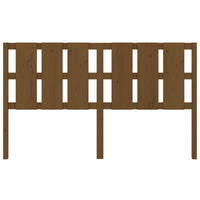 Testiera per Letto ambra 185,5x4x100 cm Legno Massello di Pino 818008