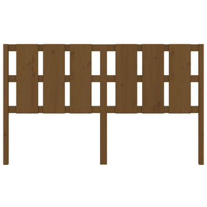 Testiera per Letto ambra 185,5x4x100 cm Legno Massello di Pino 818008