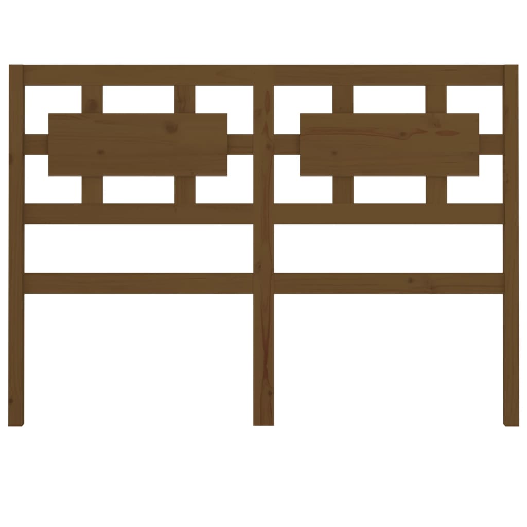 Testiera per Letto ambra 205,5x4x100 cm Legno Massello di Pino 818063