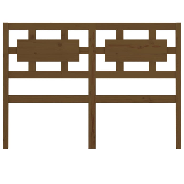 Testiera per Letto ambra 205,5x4x100 cm Legno Massello di Pino 818063