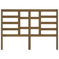 Testiera per Letto Miele 141x4x104 cm in Legno Massello di Pino