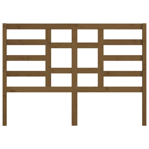 Testiera per Letto ambra 141x4x104 cm in Legno Massello di Pino 818138