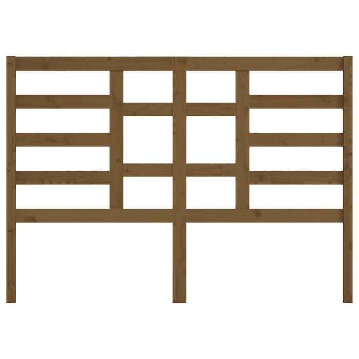 Testiera per Letto ambra 141x4x104 cm in Legno Massello di Pino 818138