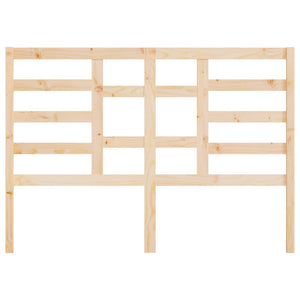 Testiera per Letto 146x4x104 cm in Legno Massello di Pino 818140