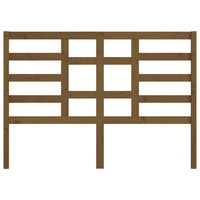 Testiera per Letto ambra 166x4x104 cm in Legno Massello di Pino 818153