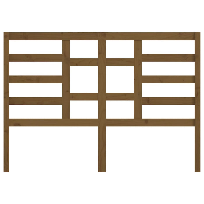 Testiera per Letto ambra 166x4x104 cm in Legno Massello di Pino 818153