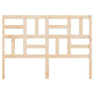 Testiera per Letto 141x4x104 cm in Legno Massello di Pino 818185