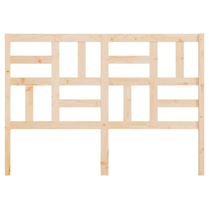 Testiera per Letto 141x4x104 cm in Legno Massello di Pino 818185