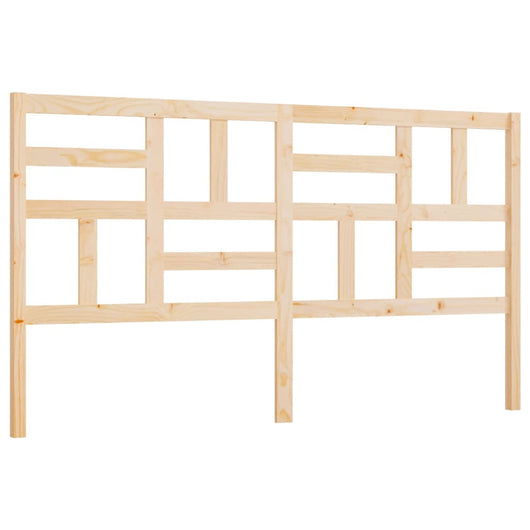 Testiera per Letto 186x4x100 cm in Legno Massello di Pinocod mxl 118728