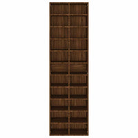 Scarpiera Rovere Marrone 54x34x183 cm in Legno Multistrato cod mxl 47891