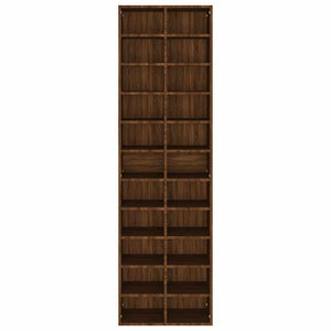 Scarpiera Rovere Marrone 54x34x183 cm in Legno Multistrato cod mxl 47891