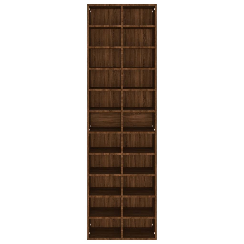 Scarpiera 54 x 34 x 183 cm multistrato marrone 02_0043399