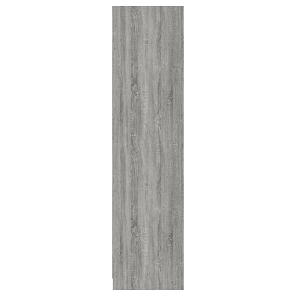 Armadio con Cassetti Grigio Sonoma 50x50x200 Legno Multistrato 815349