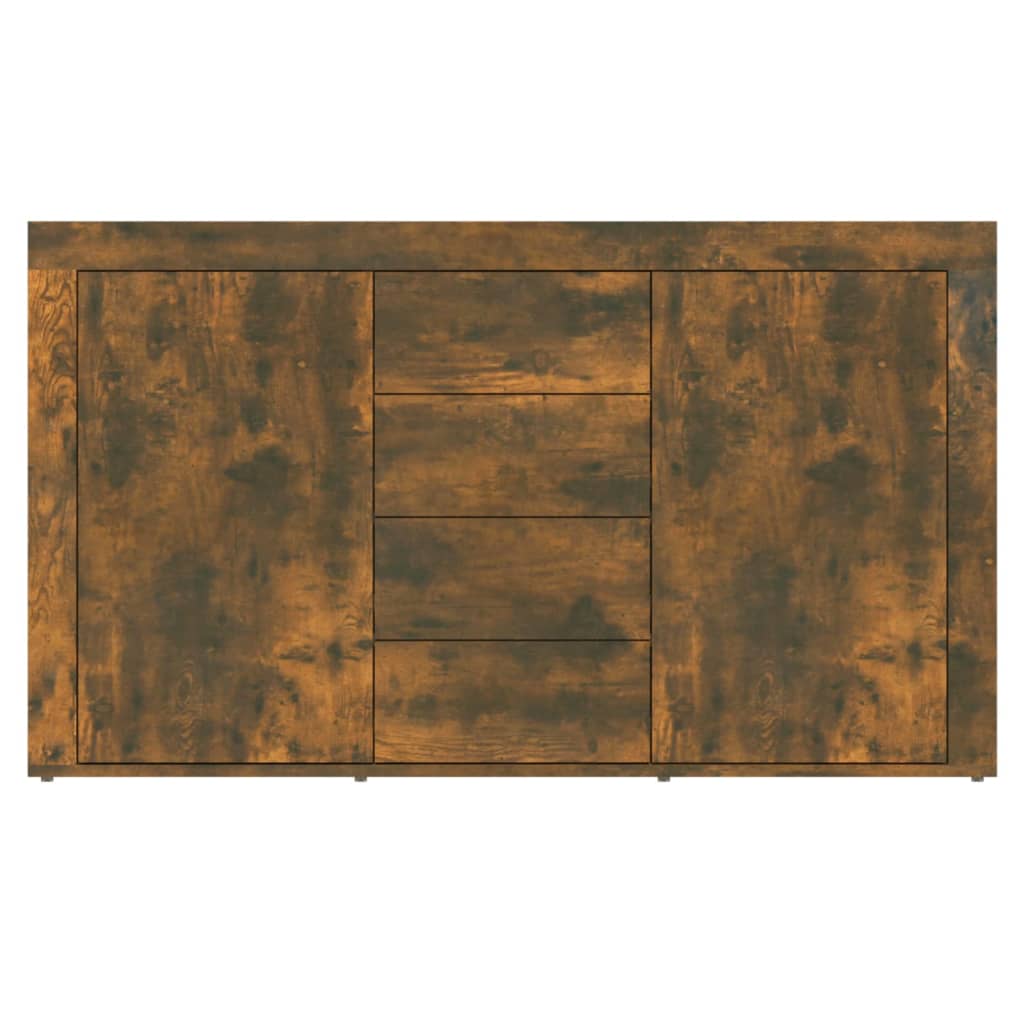 Credenza Rovere Fumo 120x36x69 cm in Legno Multistrato cod mxl 24204