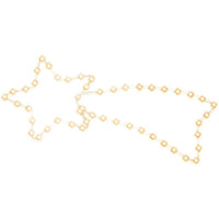 Figura Cometa di Natale con 48 LED-Luci decorative natalizie Bianco Caldo 65x28 cm