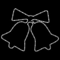 Figura Natalizia di Campane con 72 LED 50x56 cm cod mxl 41508