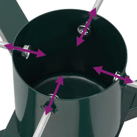 Supporto per Albero di Natale 60x60x16 cm cod mxl 64627