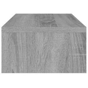 Supporto per Monitor Grigio Sonoma 42x24x13cm Legno Multistrato