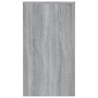 Scrivania tavolo postazione di lavoro mobile per computer studio sonoma 90 x 40 x 72 cm derivati ​​del legno grigio 02_0023966