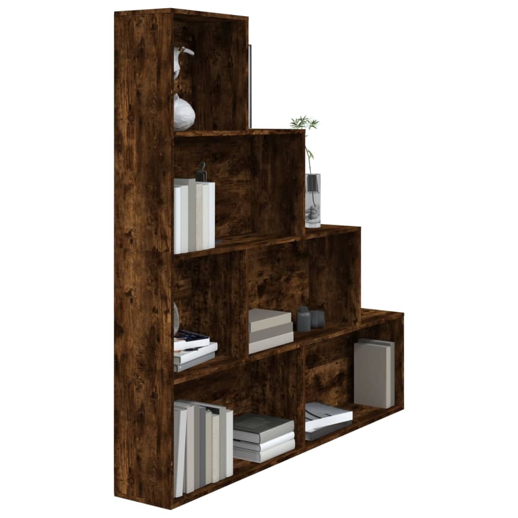 Libreria Rovere Fumo 155x24x160 cm 815360