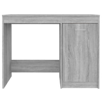Scrivania Grigio Sonoma 100x50x76 cm in Legno Multistrato 815487