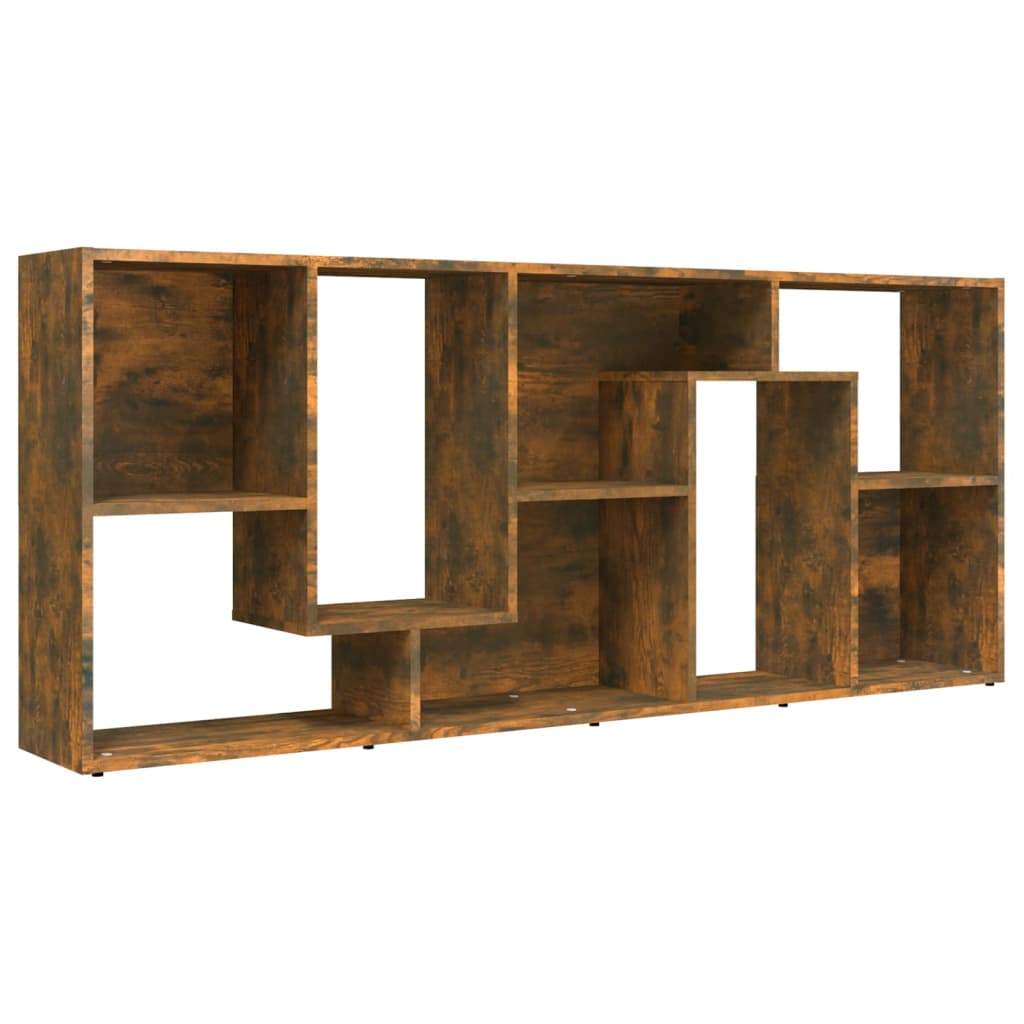 Libreria Rovere Fumo 67x24x161 cm in Legno Multistrato cod mxl 22929
