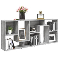 Libreria Grigio Sonoma 67x24x161 cm in Legno Ingegnerizzato