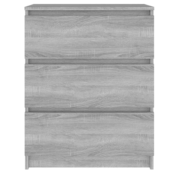 Credenza Grigio Sonoma 60x35x76 cm in Legno Multistrato 815511