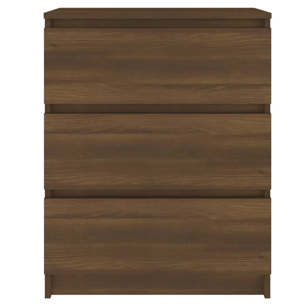 Credenza-Buffet-Armadio da cucina Rovere Marrone 60x35x76 cm in Legno Ingegnerizzato