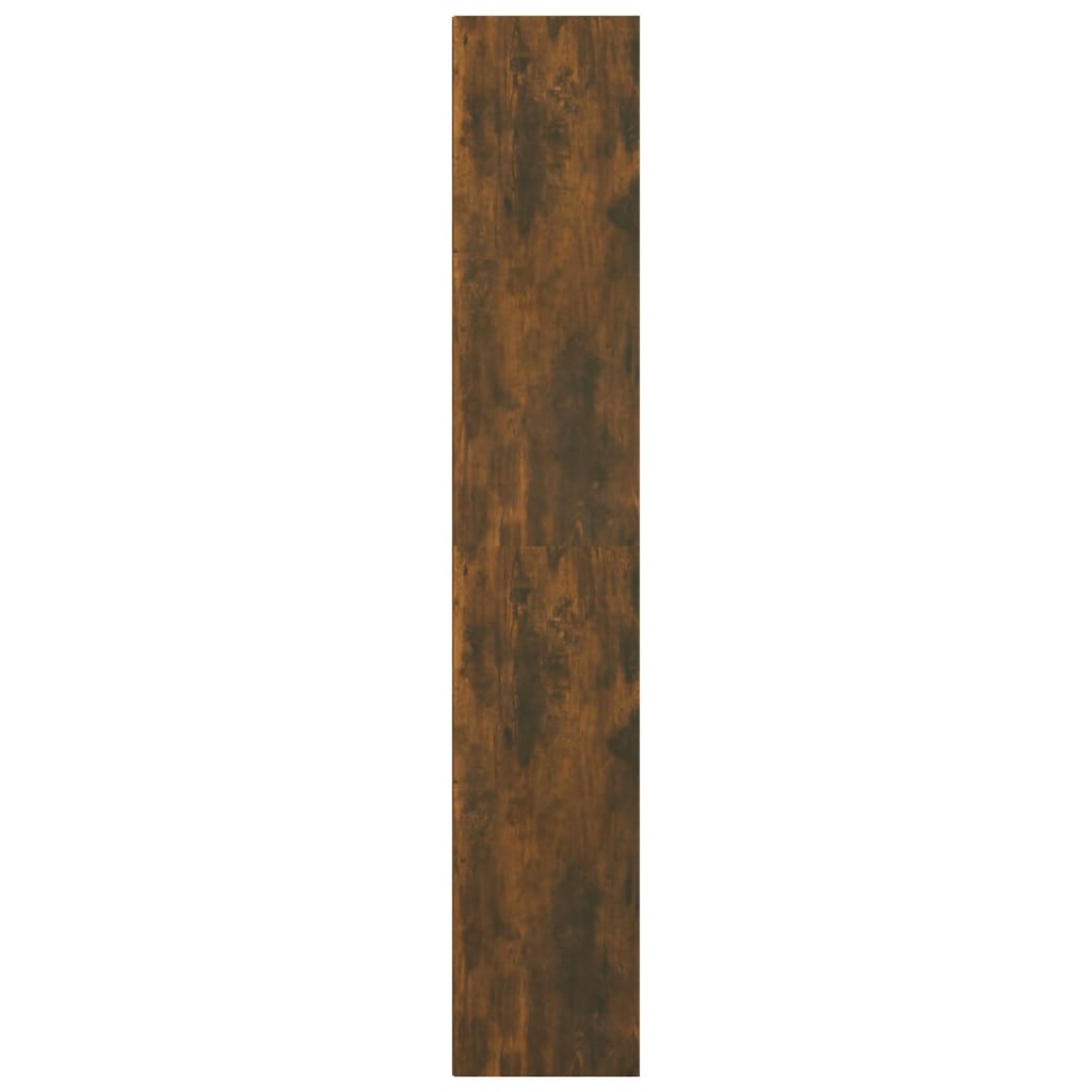 Libreria Rovere Fumo 36x30x171 cm in Legno Multistrato cod mxl 33774