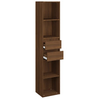 Libreria Rovere Marrone 36x30x171 cm in Legno Multistrato 815536