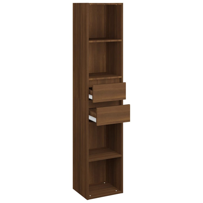 Libreria Rovere Marrone 36x30x171 cm in Legno Multistrato 815536