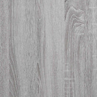 Armadietto Bagno Grigio Sonoma 32x25,5x190 cm Legno Multistrato cod mxl 11977