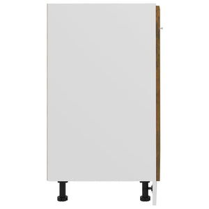 Mobiletto Rovere Fumo 60x46x81,5 cm in Legno Multistrato 815561