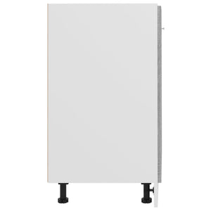 Mobiletto Grigio Sonoma 60x46x81,5 cm in Legno Multistrato 815562