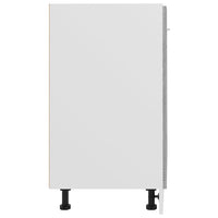 Mobiletto Grigio Sonoma 60x46x81,5 cm in Legno Multistrato 815562