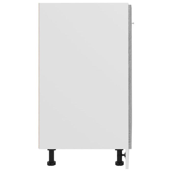 Mobiletto Grigio Sonoma 60x46x81,5 cm in Legno Multistrato 815562